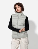 Steppweste - Stehkragen - dunkelgr&uuml;n