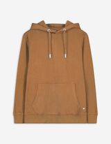 Hoodie - Kangurutasche - hellbraun