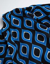 Midi haljina - LENZING&trade; ECOVERO&trade; - tamno-plava