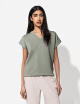 T-shirt - Contenuto di modal - verde chiaro