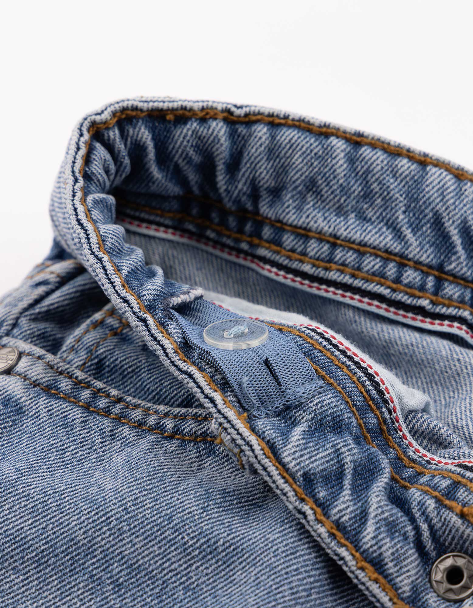 Jeans - Laserprint - Hellblau