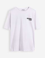 T-Shirt - R&uuml;ckenprint - Wei&szlig;