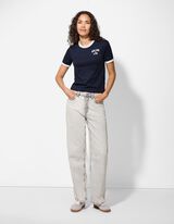 T-shirt - Stampa frontale - blu scuro