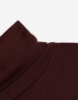 Langarmshirt - Modal-Anteil - dunkelbraun