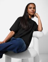 P&oacute;l&oacute; - H&iacute;mz&eacute;sekkel - fekete