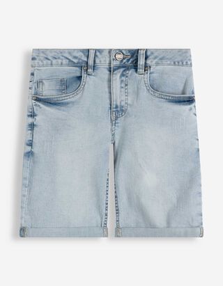 Jeansshorts - light blue denim - hellblau