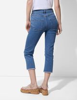 Kapri hlače - Učinki pranja - modra