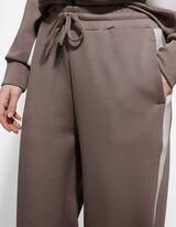 Jogger pants - Contrasterende inzetten - beige