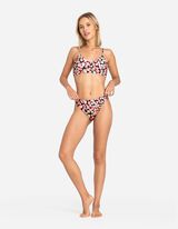 Slip de bikini - Polyester recyclé - Orange