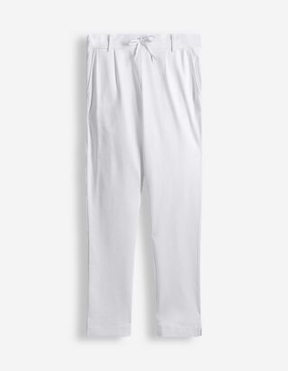 Kalhoty - Klasick&yacute; střih Regular Fit - b&iacute;l&aacute;