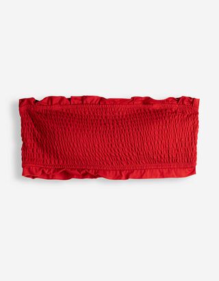 Bikinitop - einfarbig - rot