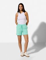 Shorts - Baumwoll-Mix - Mint