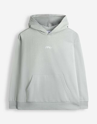 Hoodie - Oversized Fit - Grau