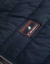 Felpa aperta - Tinta unita - blu scuro