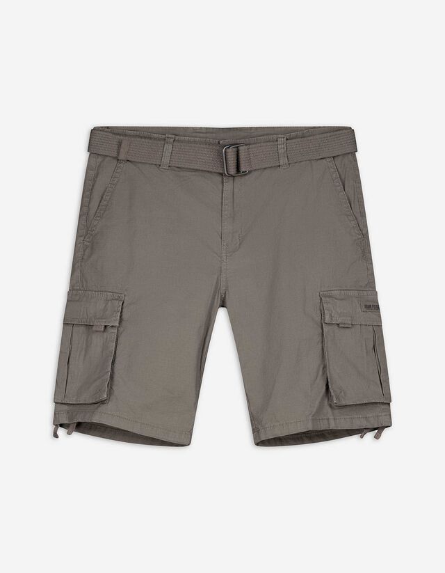 Pantaloncini cargo - Cintura - verde scuro