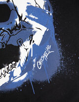 Felpa - Stampa frontale - nero