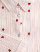 Bluse - Dreiviertel&auml;rmel - rosa