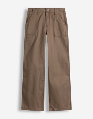 Hose - Wide Fit - braun