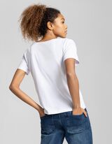 T-s&auml;rk - motiiv - valge