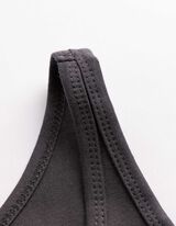 Top - Pod&iacute;l streče - tmave seda