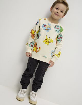 Mikina - Pok&eacute;mon - b&iacute;l&aacute;