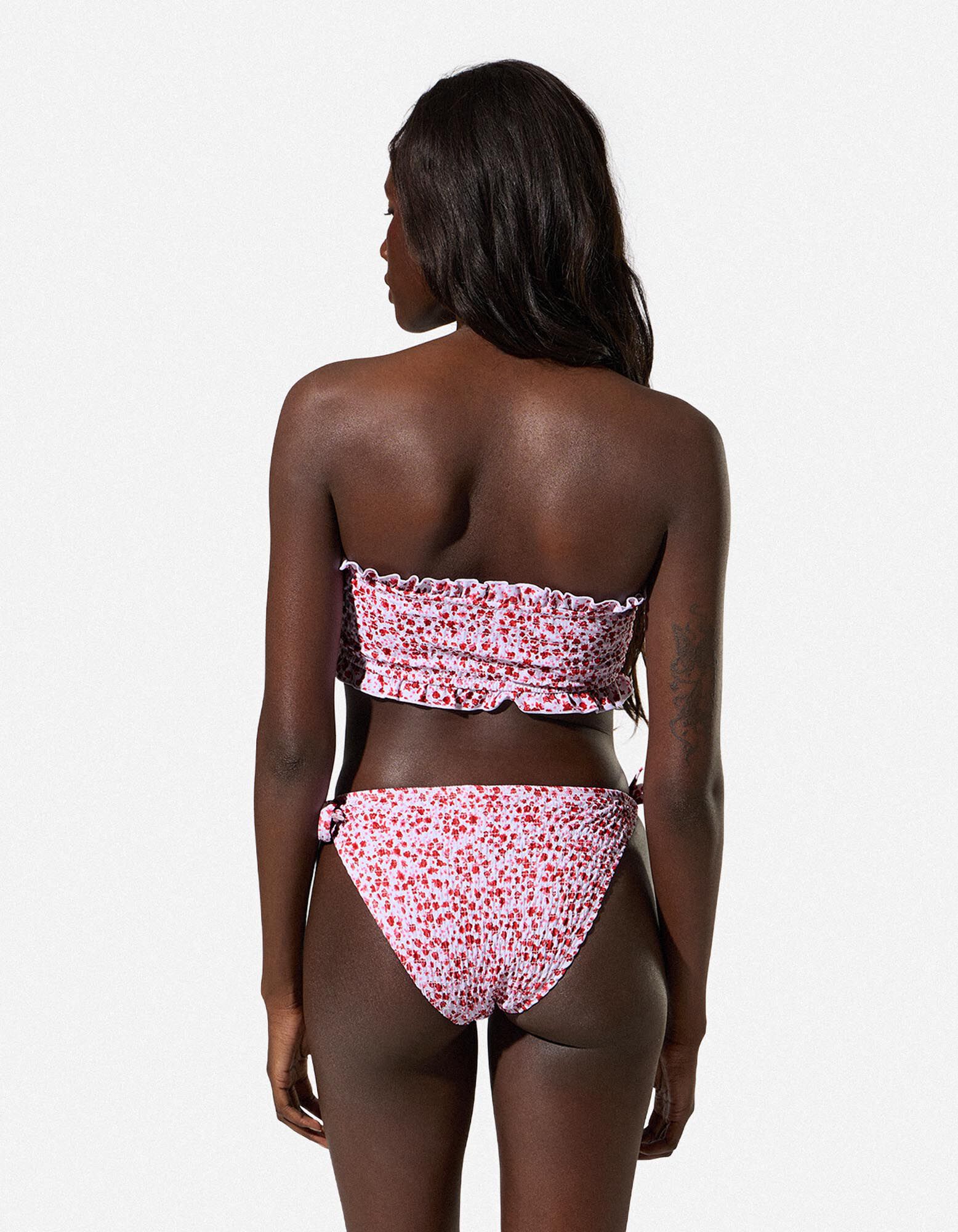Bikinitop - Verstellbare Tr&auml;ger - Off-White
