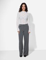 Shirt - Met kant - wit