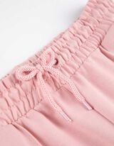Pantaloni da jogging - Tasche applicate - rosa
