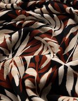 Culotte - Allover-Muster - braun