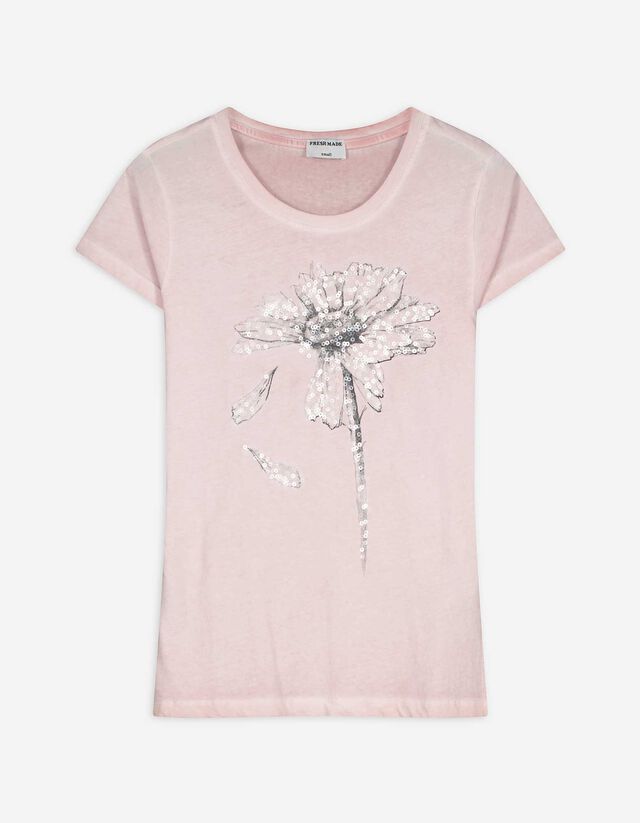 T-Shirt - Print - rosa