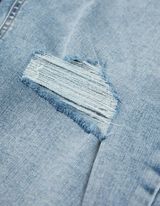 Džínsy - Účinky prania - svetlomodra