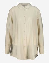 Camicia blusata - Oversized Fit - beige