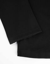 Marynarka - dżersej - czarny