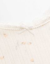 Nočn&iacute; ko&scaron;ile - Pointelle - b&iacute;l&aacute;