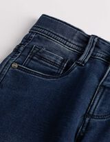 Jeans - Wascheffekte - dunkelblau