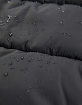 Dygsniuota liemenė - Atstumia vandenį - tamsiai pilkas