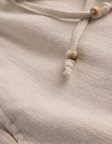 Bermuda  - Leinen-Optik - Beige