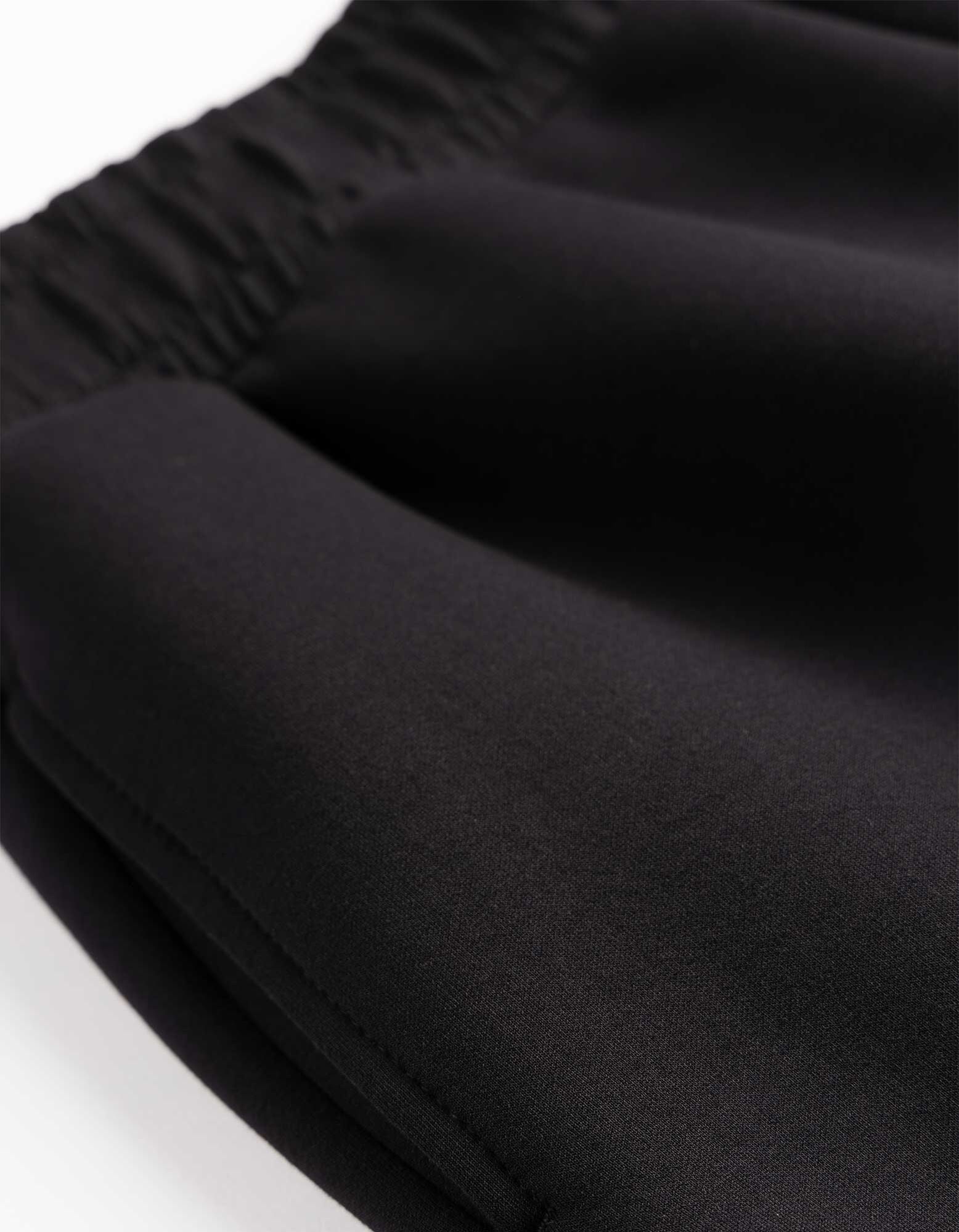 Jogginghose - Relaxed Fit - Schwarz