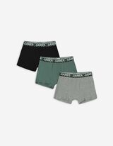 Boxeralsó - 3 db-os csomag - vilagos zold