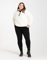 Laisvalaikio kelnės - Raištelis - juodas