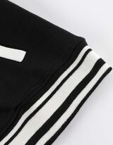 College jas - Applicatie - zwart