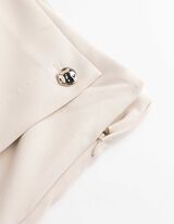 Skort - einfarbig - wei&szlig;