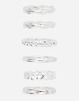 Bague - Lot de 6