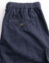 Hose - Elastischer Bund - dunkelblau