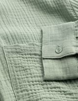 Bluse - einfarbig - t&uuml;rkis