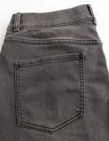 Caprihose - Skinny Fit - grau