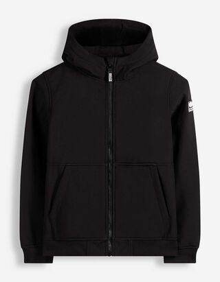 Softshelljacke - Wasserabweisend - Schwarz