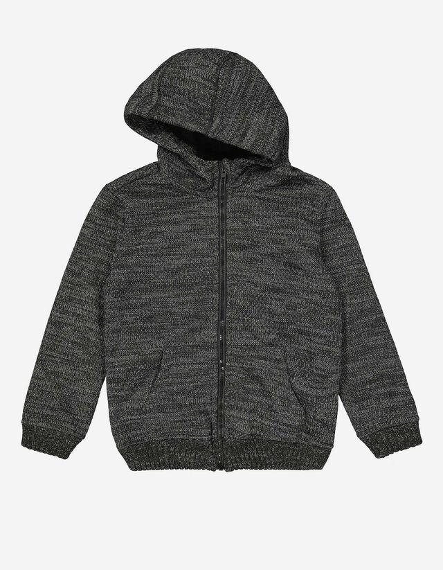 Jungen Fleecejacke - Kapuze