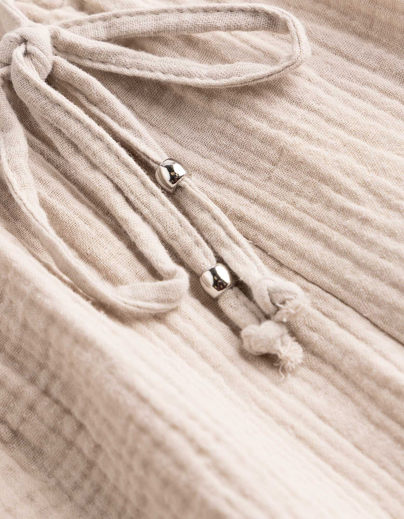 Shorts - Musselin - Beige
