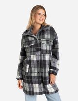 Kaput - Umjetno krzno - bijela